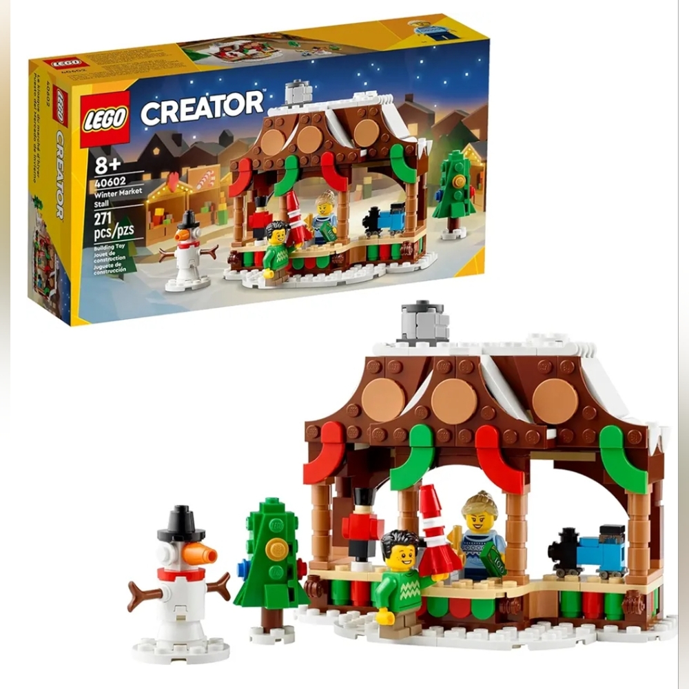 LEGO Winter Market Stall (40602) - New/Unopened